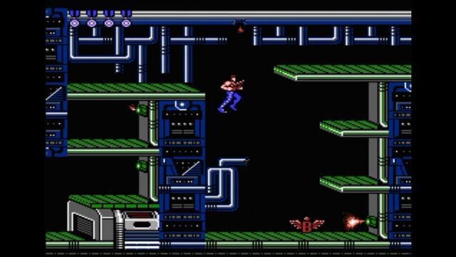 Dendy (Famicom,Nintendo,Nes) 8-bit Contra Stage 6