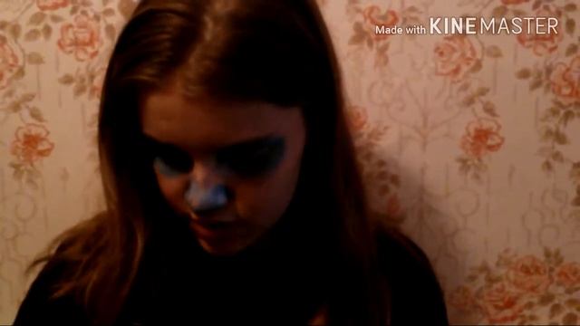 Страшно прикольный макияж"Череп"На Halloween. смотреть онлайн