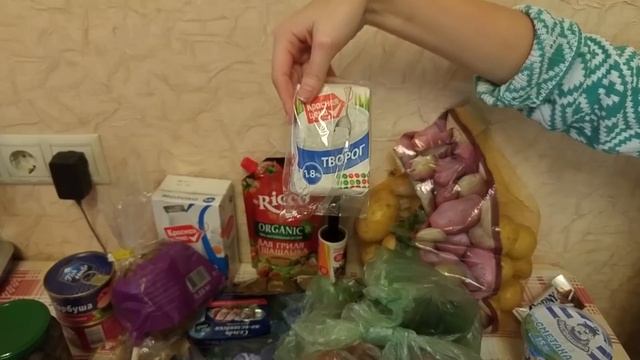 ПОКУПКИ ЕДЫ из Пятерочки на 2400руб / АКЦИИ Ноябрь 2016 смотреть онлайн