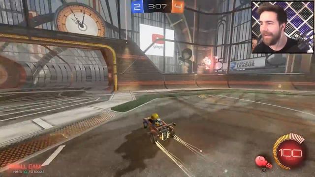 Wiffle Ball in Rocket League made us cry-laugh! смотреть онлайн