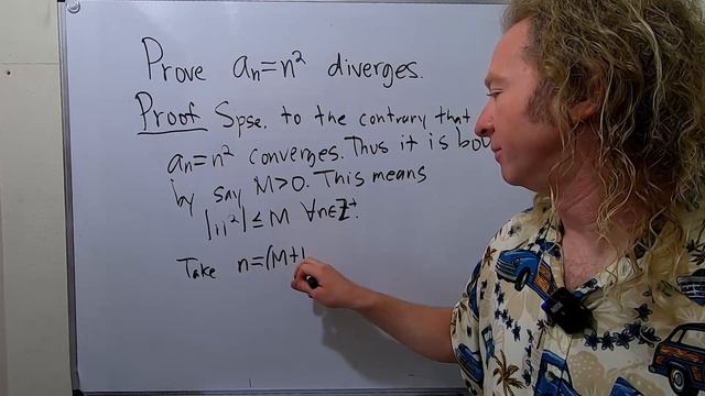 How to Prove a Sequence Diverges Example with n squared смотреть онлайн