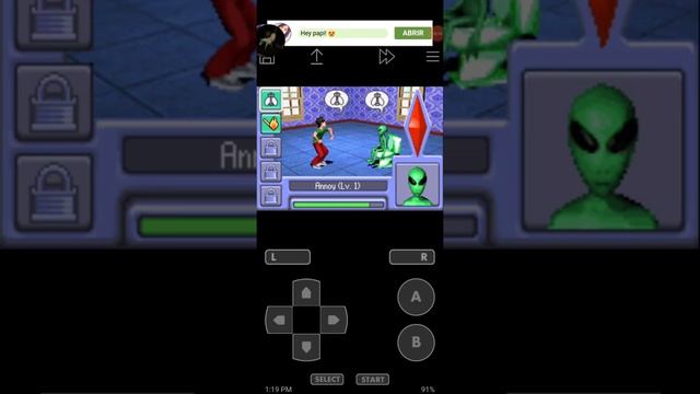 Burple First Appearance In The Sims 2 On Game Boy Advance Emulator смотреть онлайн