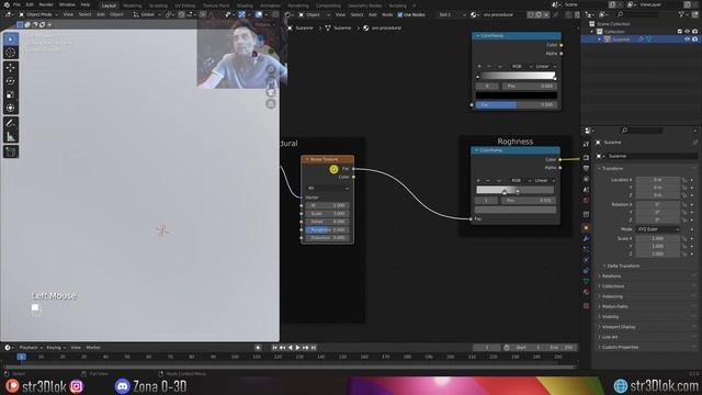 (1/3) Creación Material Oro Procedural en Blender 3.2 - Shading Nodes смотреть онлайн