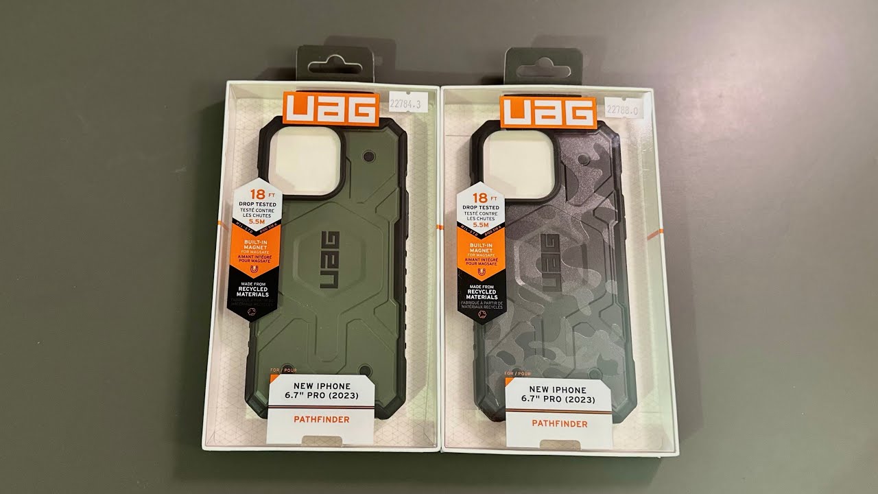 САМЫЙ ЛУЧШИЙ ЧЕХОЛ ДЛЯ IPHONE 15 PRO MAX КЛИП-КЕЙС UAG Pathfinder SE и UAG Pathfinder MAGSAFE