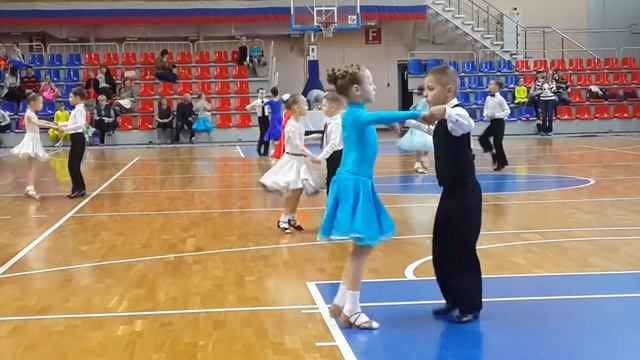 26 марта 2018 г. Первый танец в паре. смотреть онлайн