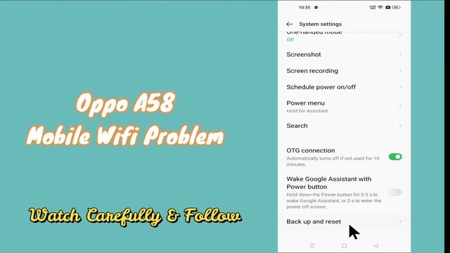How to fix Oppo A58 Mobile Wifi Problem смотреть онлайн