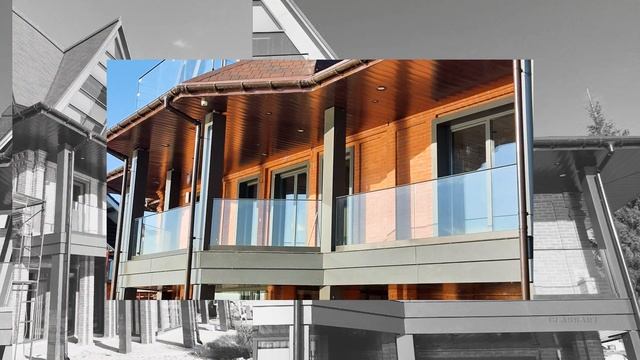 Стеклянное ограждение на балкон. Компания GlassART, г. Казань смотреть онлайн