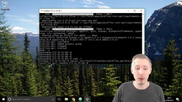 69 Create superuser and test server смотреть онлайн