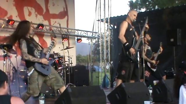 CEREBRAL EFFUSION - live in FLESH PARTY Open Air 2019 смотреть онлайн