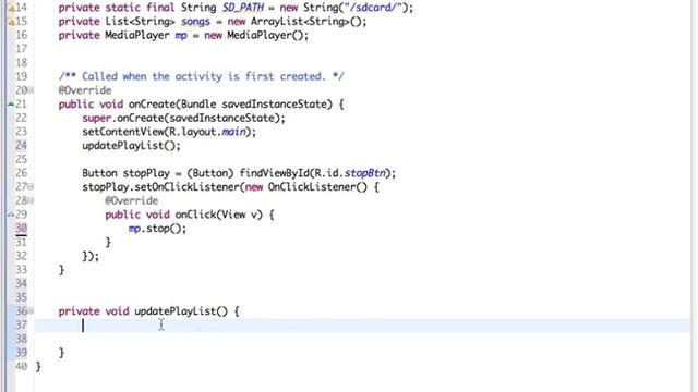 Android: Build an MP3 Player смотреть онлайн