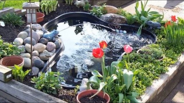 Garden Decoration Ideas 2023 /Маленький прудик для дачи и частного дома смотреть онлайн