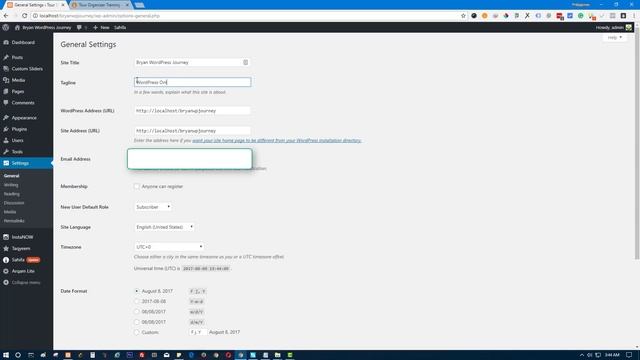 How To Update or Change Website Tab Title in WordPress 4.8.1 смотреть онлайн