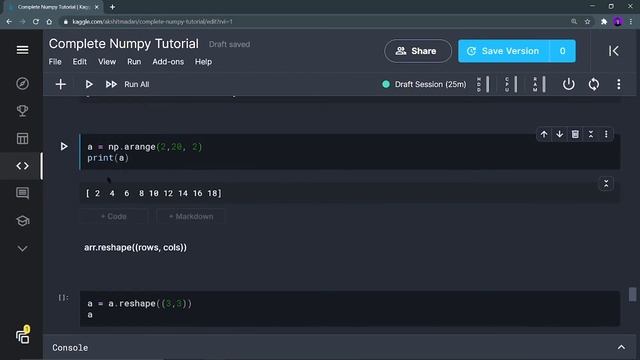 Part 3 : Numpy Functions - np.arange(), np.flatten(), np.ravel() | Numpy Complete Tutorial смотреть онлайн