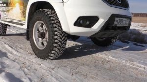 Первые впечатление от пневмоподвески на УАЗ Патриот