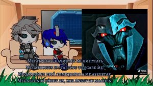|????????|Megatronus and Orion react to Optimus and Megatron|TFP_ANIME|original|