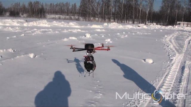 Test Piclok 3X Pro with AV 200 and Canon 5D Mark II (multicopter.ru) смотреть онлайн