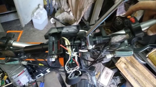 поворотники и звуковой сигнал на электро байк