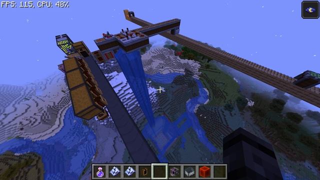 Destroy the chunk - Minecraft Create mod смотреть онлайн