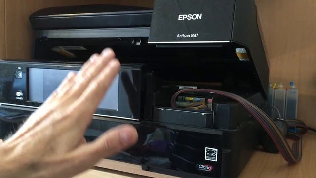 Artisan 837 не печатает. Часть 4 заключительная. Принтер заработал! смотреть онлайн