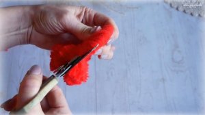 СЕРДЕЧКО ИЗ НИТОК. БРЕЛОК СВОИМИ РУКАМИ / YARN HEART