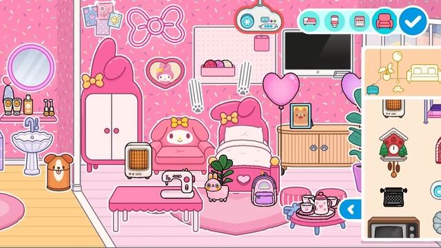 My Melody Cute House | Hello Kitty And Friends | Toca Life World Gameplay 2023|Toca Life With Vienn