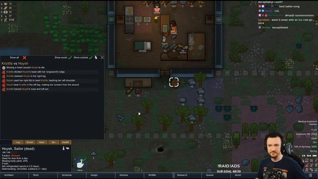 RimWorld Biotech Melee Gods | VOD 01 смотреть онлайн