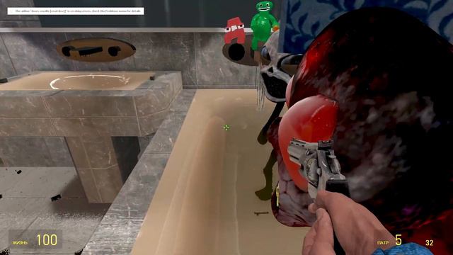 Bathroom Spartan Kicking Garten of Banban Alphabet Lore in Garry's Mod смотреть онлайн