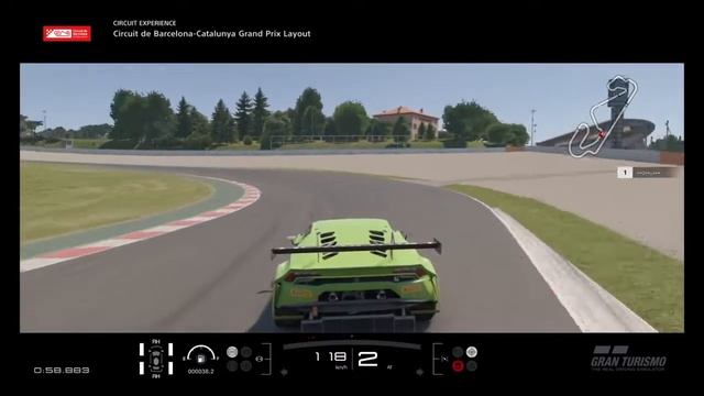Gran Turismo™SPORT - circuit experience - Circuit de Barcelona - Catalunya grand prix layout смотреть онлайн