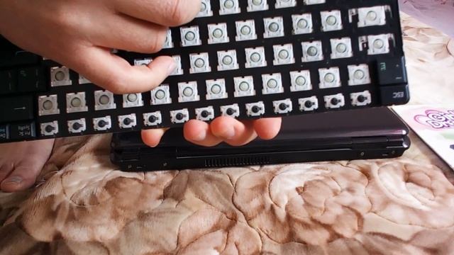 ASUS 50ID сборка разборка клавиатуры смотреть онлайн
