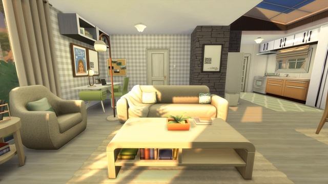 The Sims 4 | Summer Vibes House ☀️? (Book Nook Kit + Base game) | Stop Motion | No CC #sims4 #summe смотреть онлайн