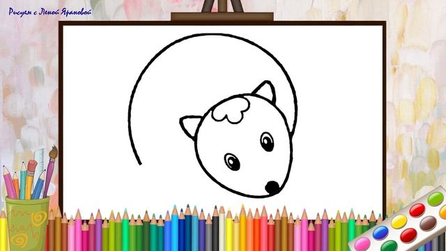 Как нарисовать ЛИСИЧКУ. Оживающие рисунки смотреть онлайн