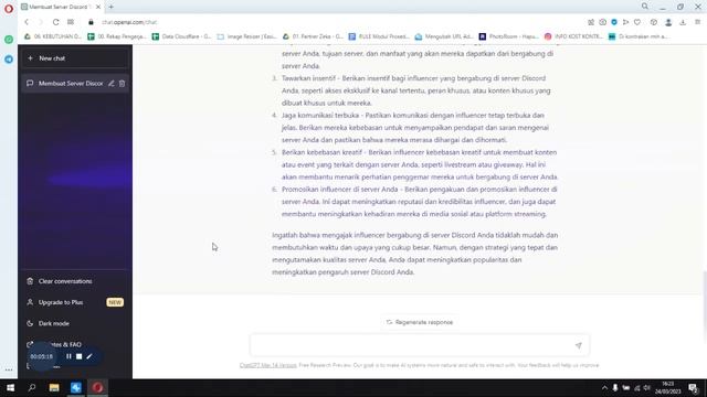 ? Tips Discord Produktif Menurut AI | Aku & Chat GPT - PART [2/2] смотреть онлайн