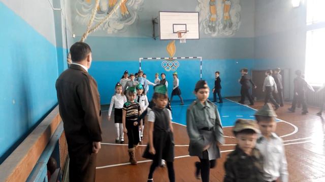 Смотр песни и строя 1 4 кл Марш смотреть онлайн