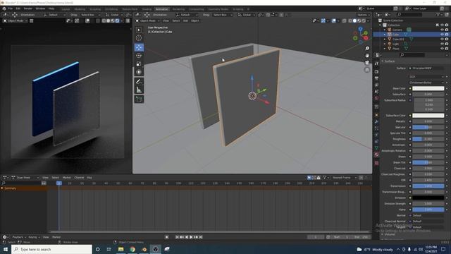 Glassmorphism In Blender! Easy Tutorial (3 Methods)