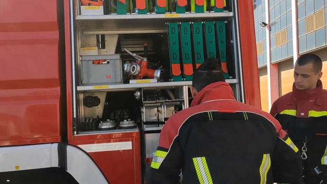 Экскурсия в пожарную часть Подгорицы смотреть онлайн