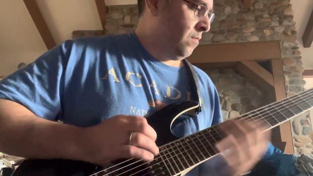 Random jam on the Ibanez Prestige RG2027X смотреть онлайн