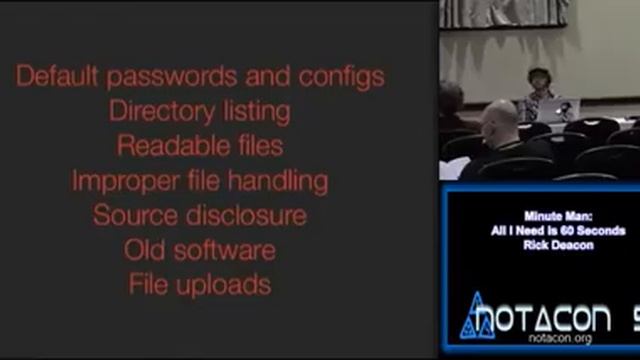 NOTACON 9: Minute Man: All I Need is 60 Seconds (EN) смотреть онлайн