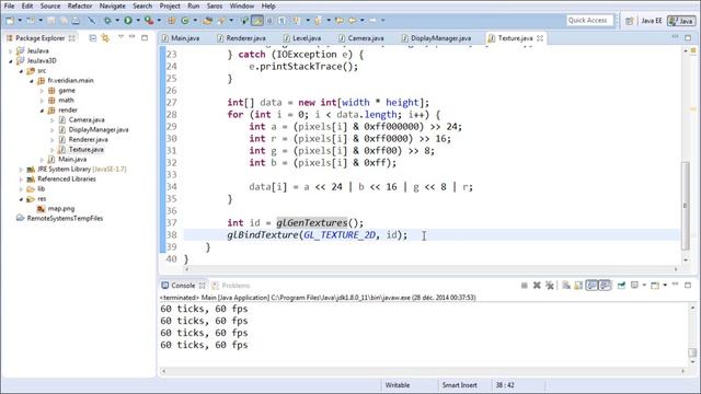 Jeu 3D avec LWJGL - #14 - Les textures смотреть онлайн