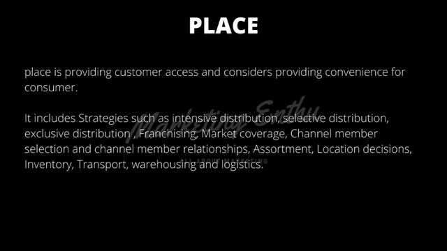 7 P'S OF MARKETING (MARKETING MIX)