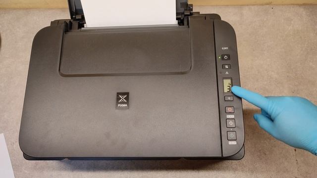 HOW TO PERFORM A PRINTHEAD CLEANING ON CANON PIXMA G2411, NOZZLE CHECK смотреть онлайн