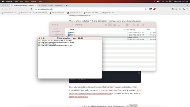 Creating a new Laravel Project Part 2 | Laravel Tutorials from scratch смотреть онлайн
