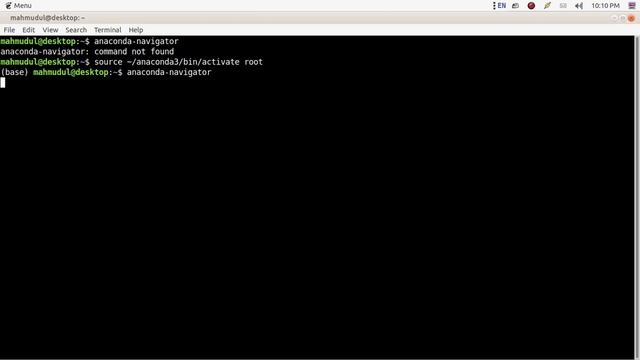 launch anaconda navigator: command not found after successfully installing anaconda python in Ubunt смотреть онлайн