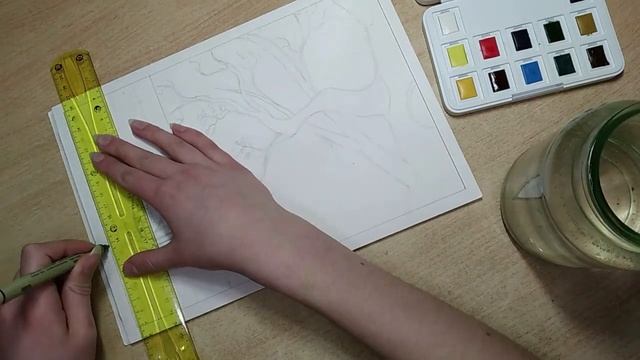 Обзор акварели Van Gogh. смотреть онлайн