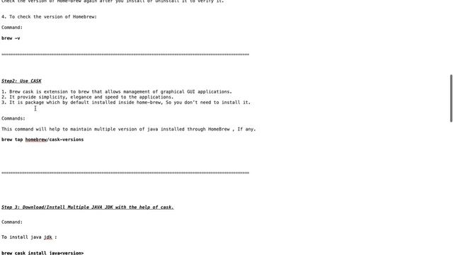 Manage Multiple Versions of JAVA JDK using HOMEBREW : PART 1 смотреть онлайн