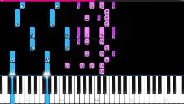 How to Play "GTA 6 Trailer Song" on Piano смотреть онлайн