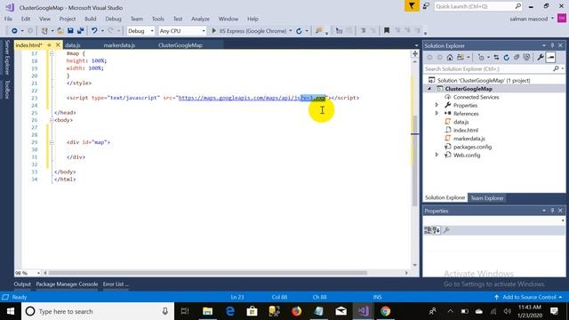 Google Map Marker Cluster Tutorials | How to add Marker Cluster on Google Map смотреть онлайн