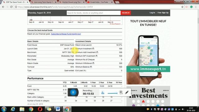ELSS Funds Comparision in Telugu смотреть онлайн