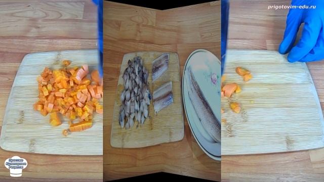 Салат из селедки с картофелем и яйцами. Простой рецепт приготовления смотреть онлайн