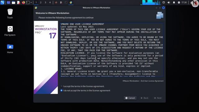 How to Install VMware Workstation 17 Pro in Kali Linux | VMware Workstation install using terminal смотреть онлайн