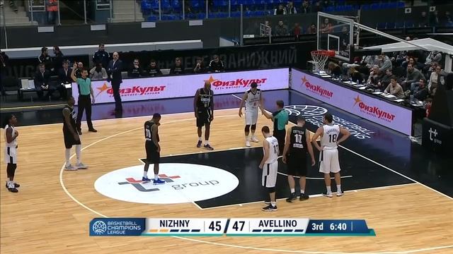 Nizhny Novgorod v Sidigas Avellino - Full Game - Basketball Champions League 2018-19 смотреть онлайн